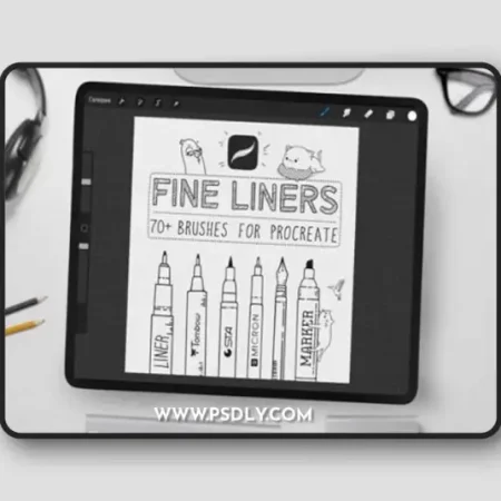 Fine Liners Brushes for Procreate