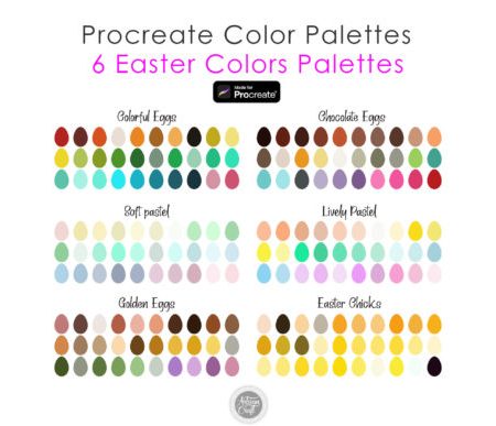 Easter Procreate Color Palette